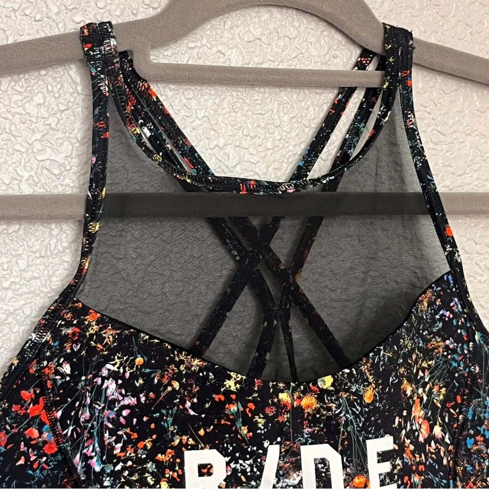 Lululemon Wake & Train Long Line Bra
Flowerescent Multi / Black size 6 RIDE - Picture 4 of 10